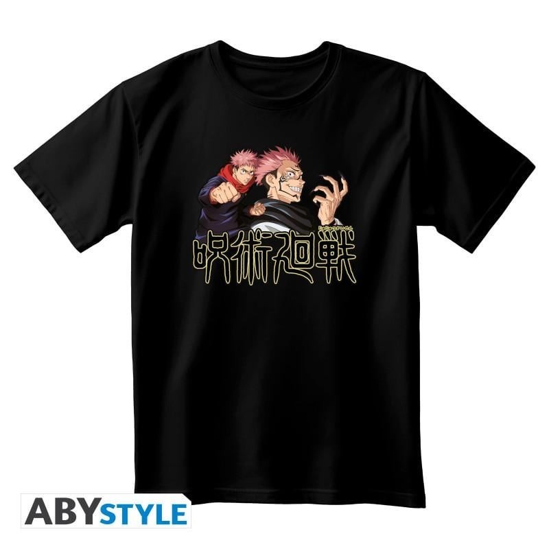 JUJUTSU KAISEN - T-Shirt Itadori & Sukuna Unisexe Noir (S) 