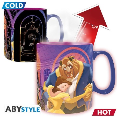 DISNEY - La Belle et la Bête - Mug thermoréactif 460ml 
