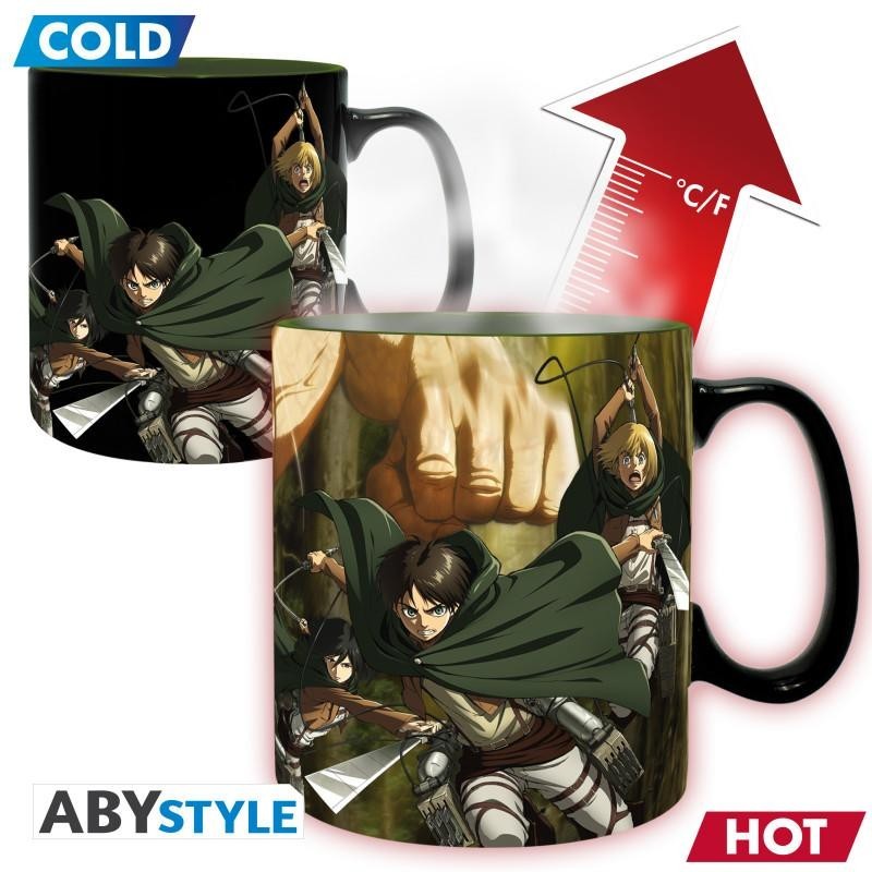 L'ATTAQUE DES TITANS - Titans - Mug thermoréactif 460ml 