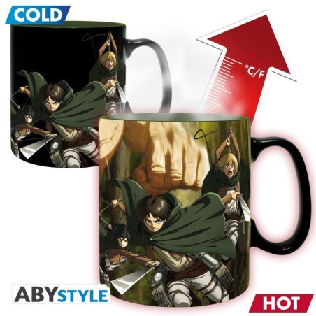 L'ATTAQUE DES TITANS - Titans - Mug thermoréactif 460ml 
