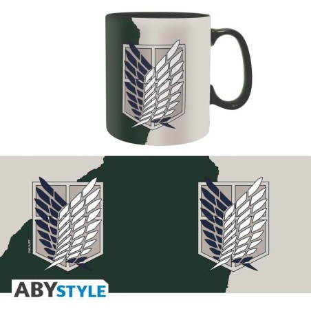 L'ATTAQUE DES TITANS - Emblème - Mug 460ml 