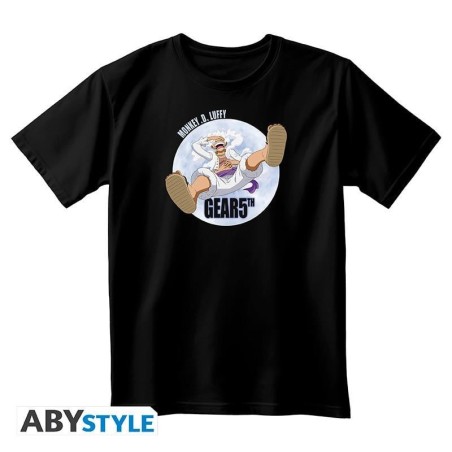 ONE PIECE - T-Shirt Gear 5Th Unisexe Noir (L) 