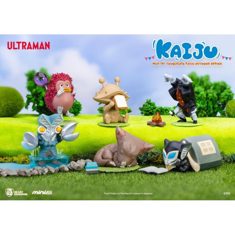 ULTRAMAN - Tsuburaya Kaiju Outdoor series - Set 6 Fig. Blind Box 6.4cm 
