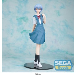 EVANGELION - Rei "Uniform" - Figurine High Premium 20cm 