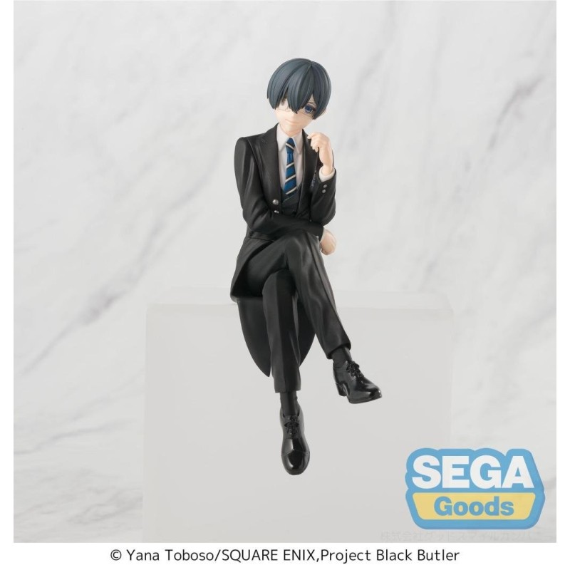 BLACK BUTLER - Ciel Phantomhive - Statuette PM Perching 14cm 