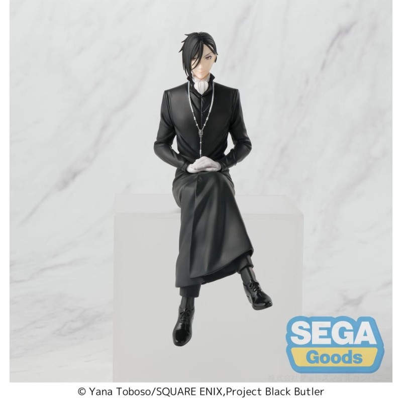 BLACK BUTLER - Sebastian Michaelis - Statuette PM Perching 15cm 