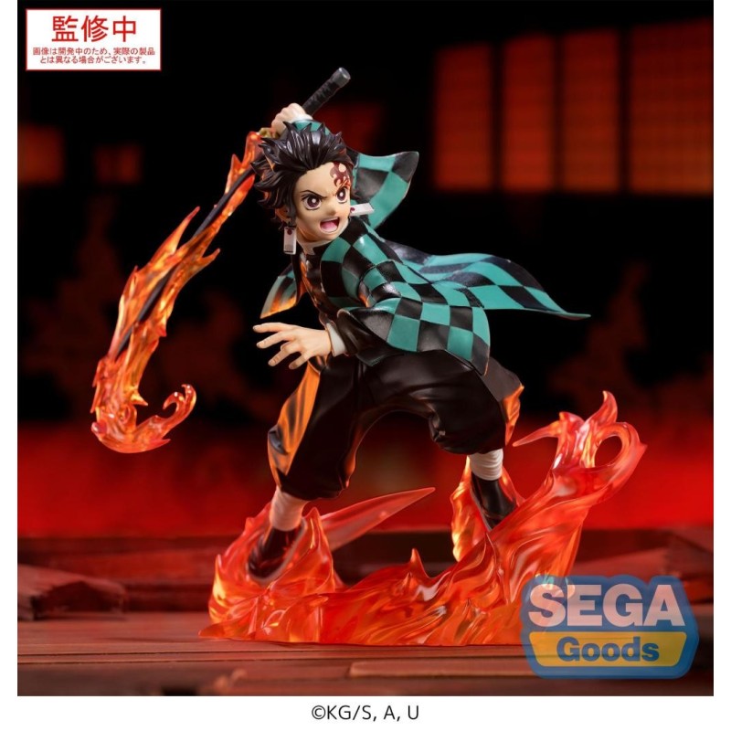 DEMON SLAYER - Tanjiro Kamado - Figurine Xross Link 15cm 