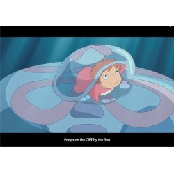 PONYO SUR LA FALAISE - Ponyo sur la méduse - Chemise A4 310x220mm 