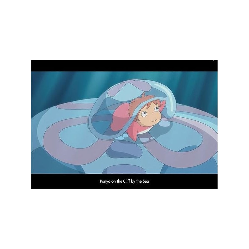 PONYO SUR LA FALAISE - Ponyo sur la méduse - Chemise A4 310x220mm 