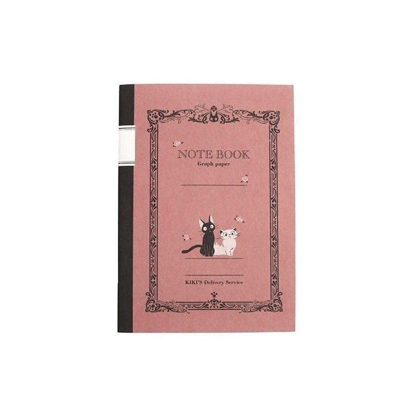 KIKI LA PETITE SORCIERE - Carnet Rétro B6 Carreaux 12.8x18.2cm 
