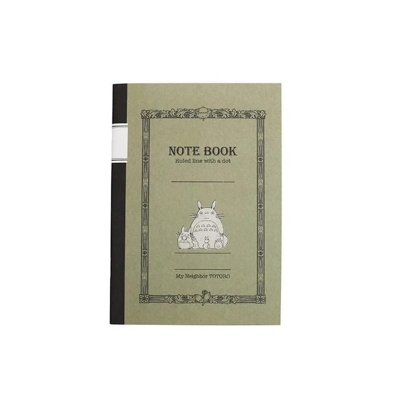 MON VOISIN TOTORO - Carnet Rétro B6 Lignes 12.8x18.2cm 