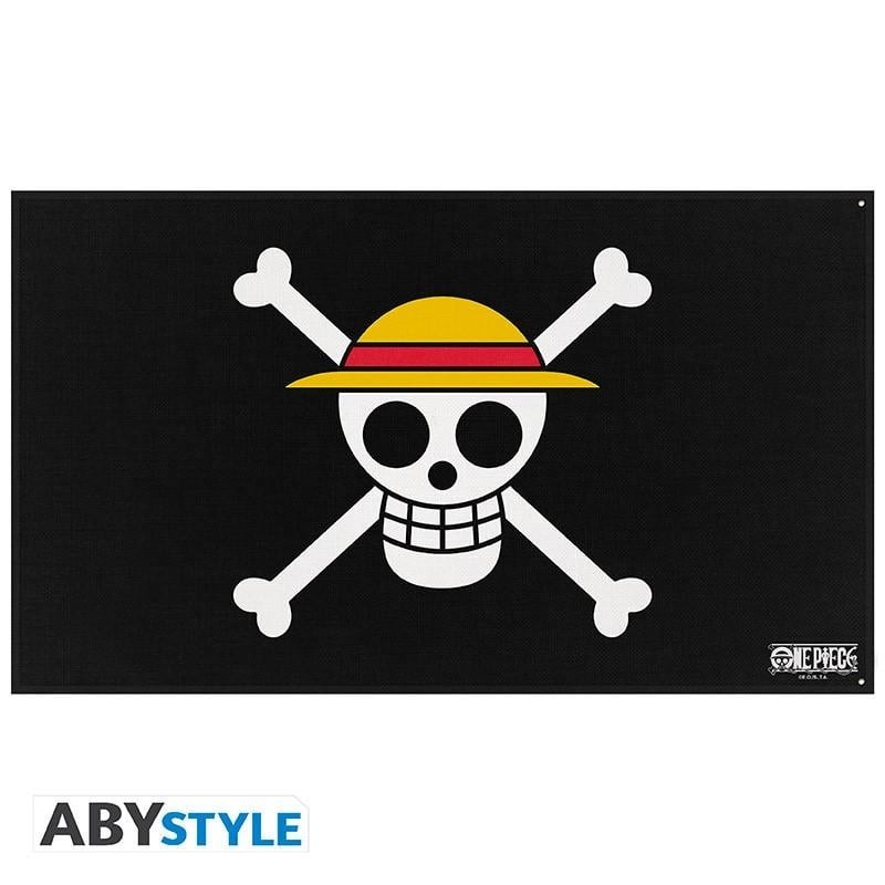ONE PIECE - Drapeau 70X120cm - Strawhat 