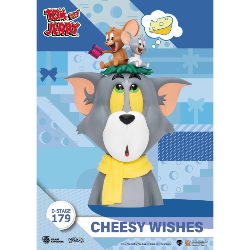 TOM & JERRY - Cheesy Wishes - Diorama D-Stage 15cm 