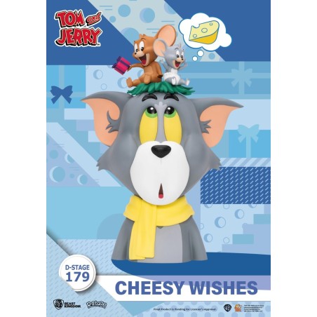 TOM & JERRY - Cheesy Wishes - Diorama D-Stage 15cm 