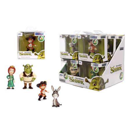 SHREK - Display de Figurines 6cm - 4 Modèles - 12pc - Wave 1 