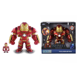 IRON MAN - Hulkbuster 16,5cm + Figurine Iron-Man 6,5cm 