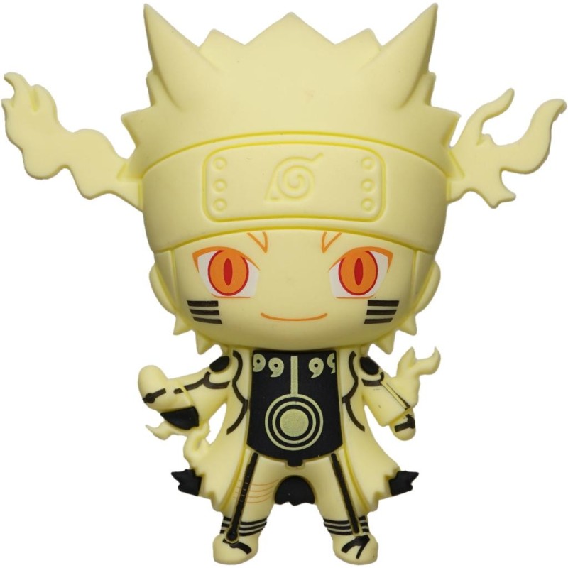 NARUTO - Naruto (Kurama Link) - Aimant à collectionner en mousse 3D 