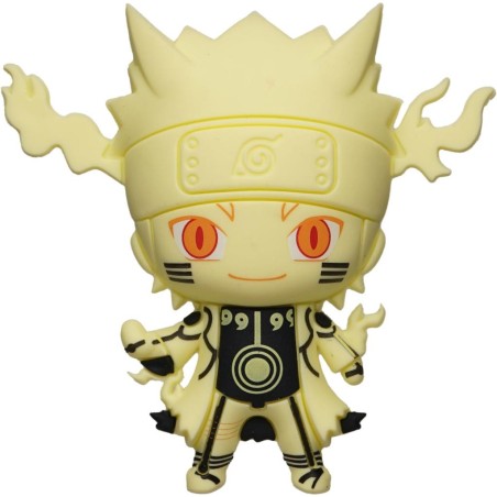 NARUTO - Naruto (Kurama Link) - Aimant à collectionner en mousse 3D 