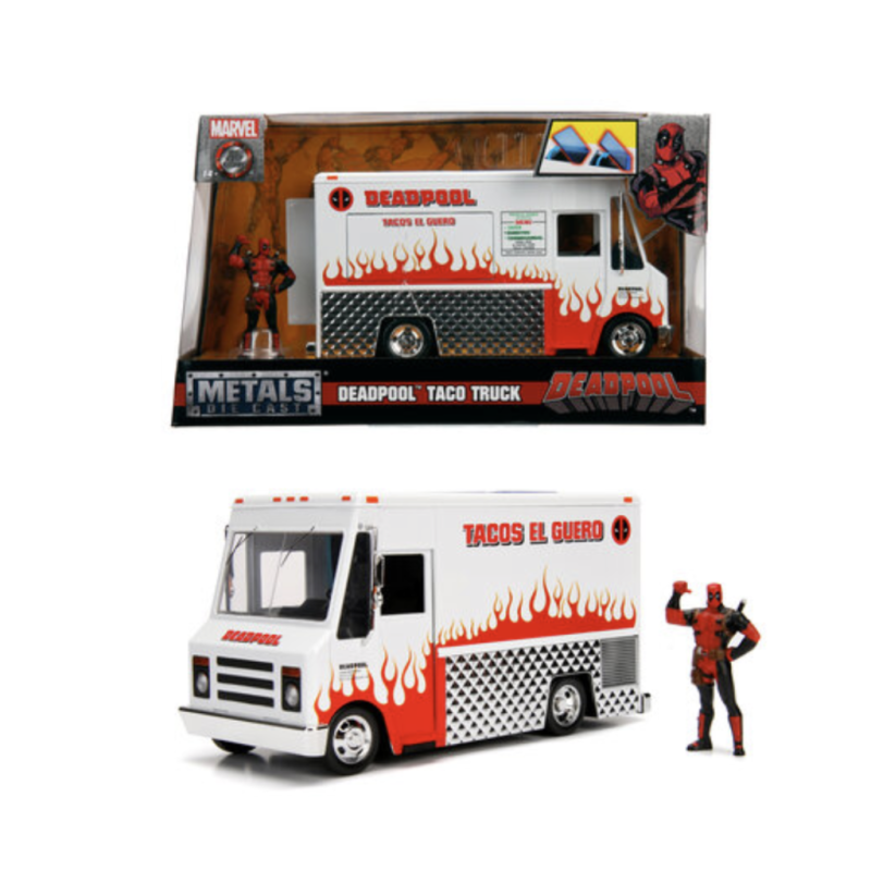 DEADPOOL - Foodtruck + Figurine Deadpool - 1:24 