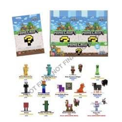 MINECRAFT - Display Figurines Nano Mystery 13 Assortiments - 24pc 