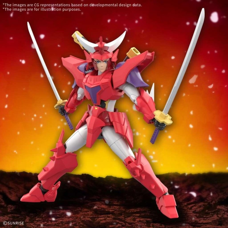 30MF - Yoroi-Shinden Samurai Troopers (Ronin Warriors) - Model Kit 