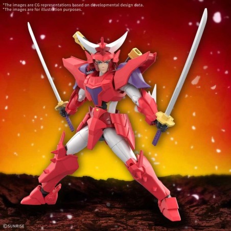 30MF - Yoroi-Shinden Samurai Troopers (Ronin Warriors) - Model Kit 
