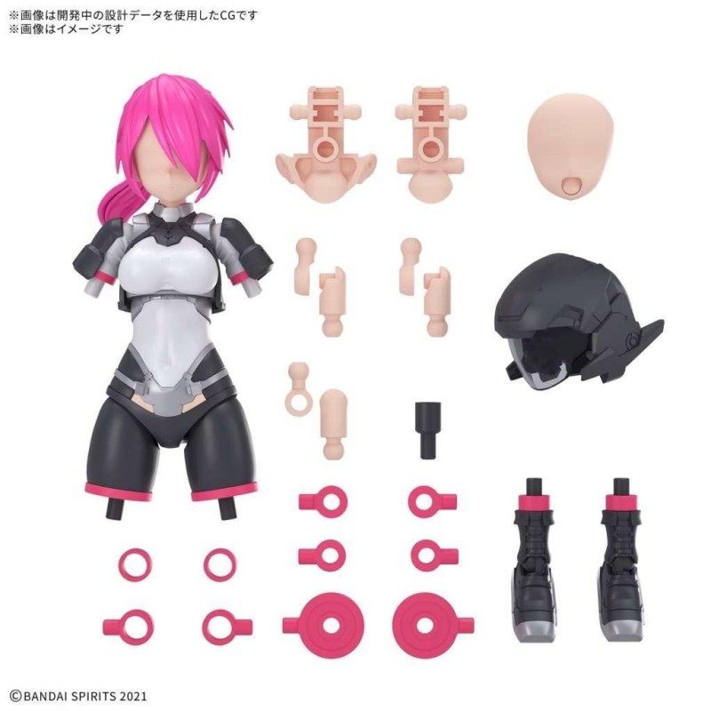 30MS - Option Parts Set 24 (Turbo Costume b) (Color A) - Model Kit 