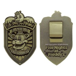 FNAF - Security Badge - Replique Edition Limitée "Antique Brass Edi." 