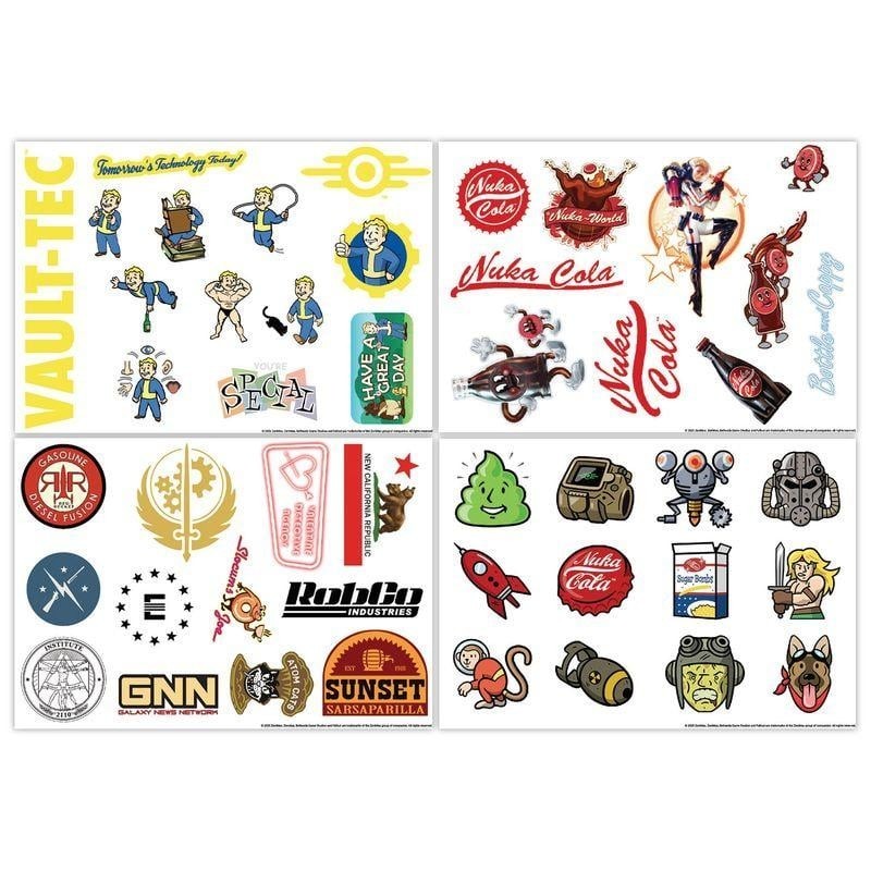 FALLOUT - Set of tech decals 