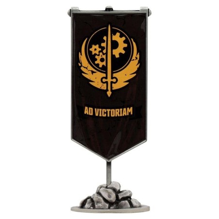 FALLOUT - Brotherhood of Steel Metal Banner - Replique Edition Limité 