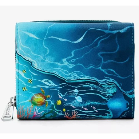 DISNEY - Vaiana "Water flow" - Portefeuille LoungeFly 'Exclusive' 