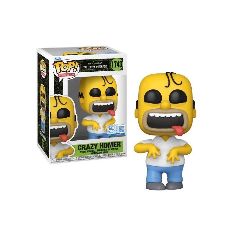 LES SIMPSONS - POP TV N° 1743 - Crazy Homer "TreeHouse Of Horror" 