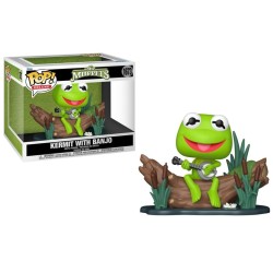 MUPPETS - POP Deluxe N° 1673 - Kermit avec Banjo 