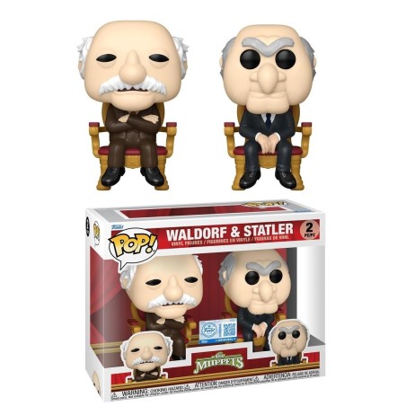 MUPPETS - POP TV - 2 Pack Waldorf et Statler 