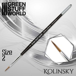 SILVER SERIES Pinceau Kolinsky  2