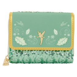 DISNEY - Fée Clochette "Holiday" - Portefeuille LoungeFly 
