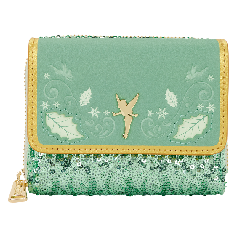 DISNEY - Fée Clochette "Holiday" - Portefeuille LoungeFly 
