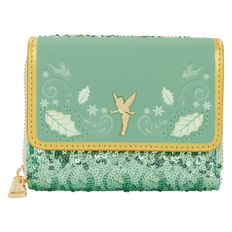 DISNEY - Fée Clochette "Holiday" - Portefeuille LoungeFly 
