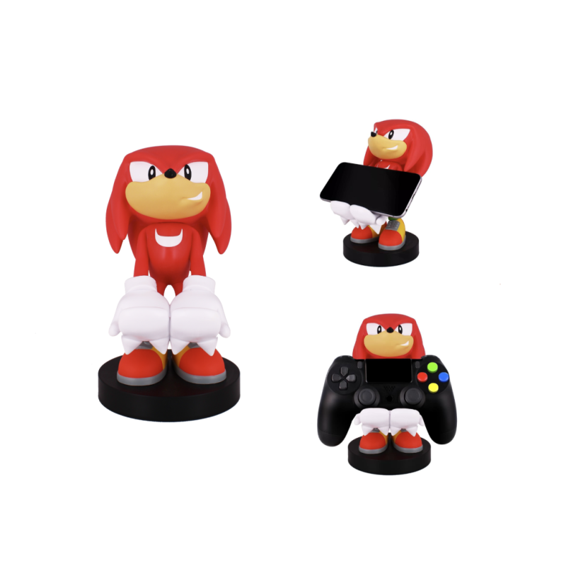 SONIC - Knuckles - Support Manette & Portable - 20cm 
