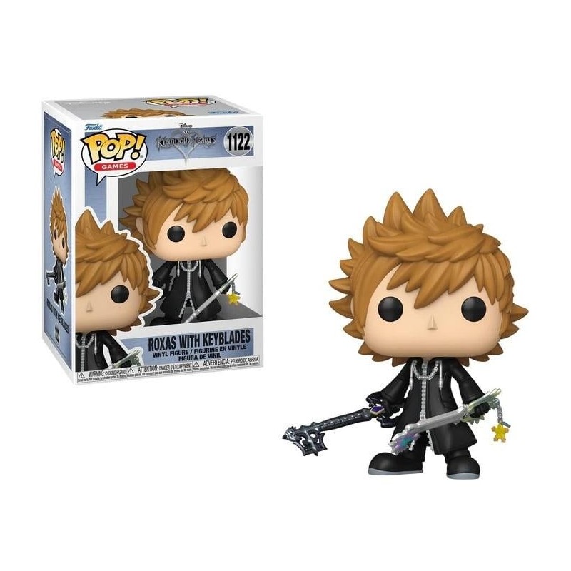 KINGDOM HEARTS - POP Games N° 1122 - Roxas avec Keyblades 