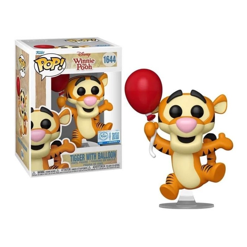 WINNIE L'OURSON - POP Disney N° 1644 - Tigrou avec ballon 