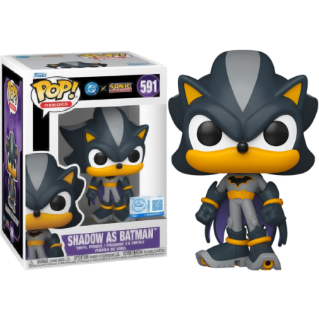JLA & SONIC - POP Heroes N° 591 - Shadow en Batman 