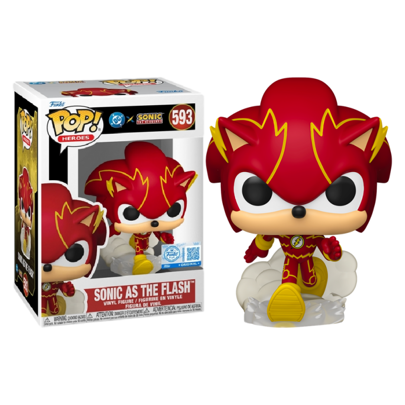 JLA & SONIC - POP Heroes N° 593 - Sonic en Flash 