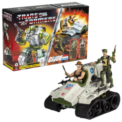 TRANSFORMERS X G.I. JOE - Kup Triple - Figurine Collaborative 23cm 