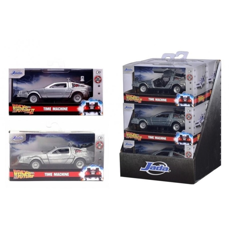 BACK TO THE FUTURE - Time Machine - 1:32 Assortiment 6 pcs (3+3) 
