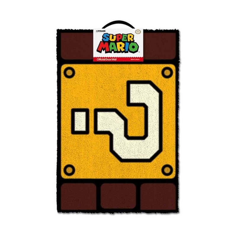 MARIO - Paillasson 40X60 - Question Mark Block 