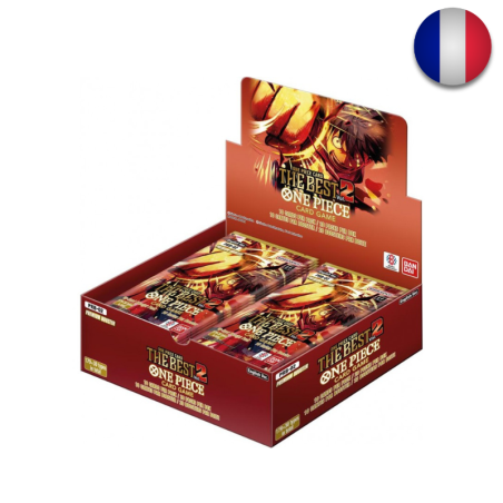 PRB-02 - One Piece TCG – Display 20 Boosters OP02 Premium “THE BEST” – Version Française