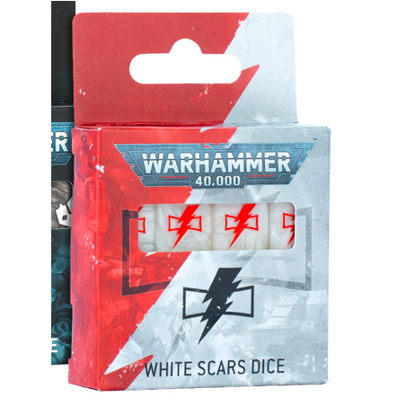 WARHAMMER 40000: WHITE SCARS DICE