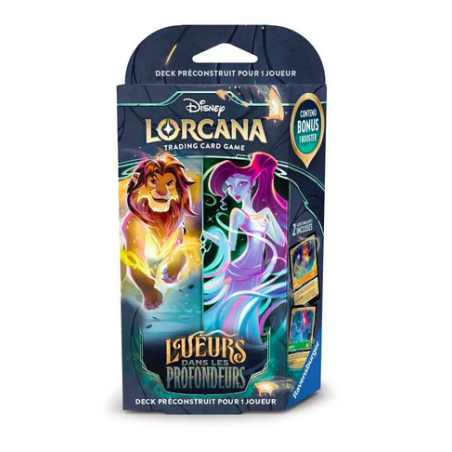 LORCANA CHAPITRE 10: DECK MUFASA et ROBIN DES BOIS