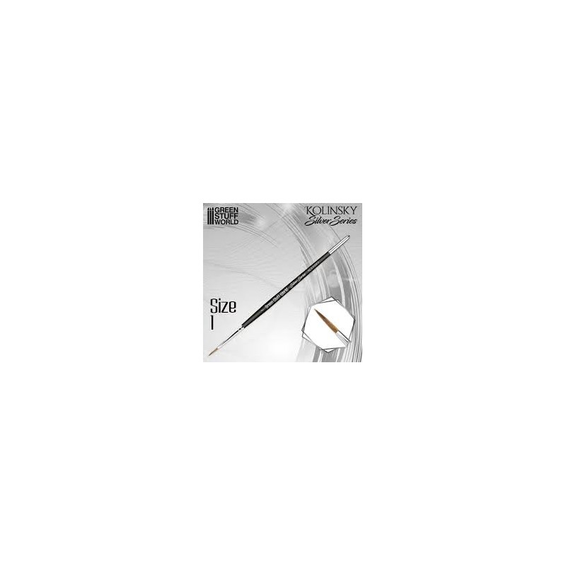 SILVER SERIES Pinceau Kolinsky  1